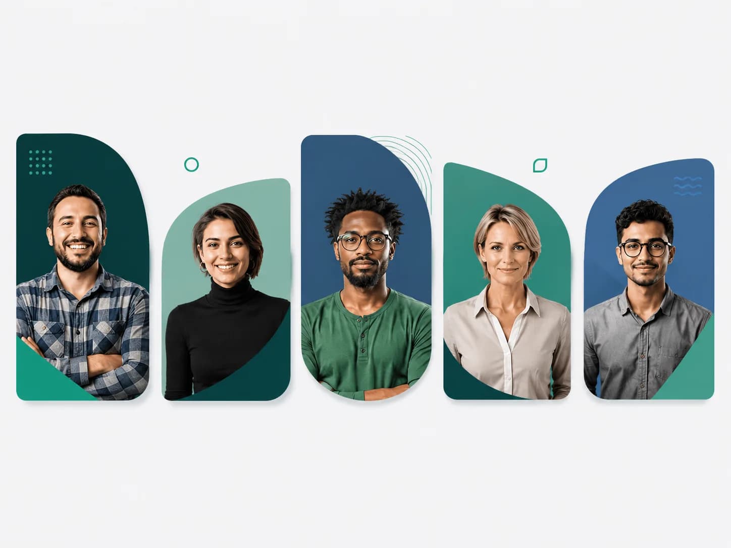 Portraits of engineers from several disciplines
